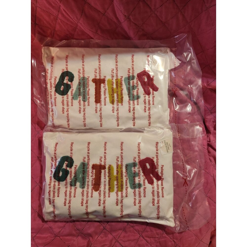 Target GATHER Decorative Pillows Lot NWT